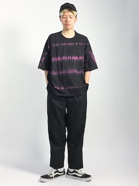 「EMMA NOVEMBER　（エマノーヴェンバー）のアイテム」を使った、まっこいさん（メンズ・178cm）の夏コーディネート