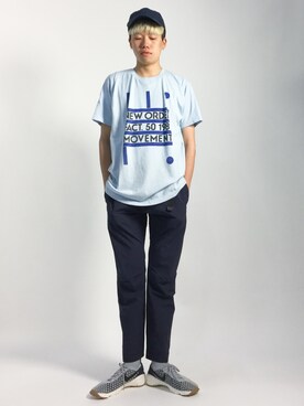 まっこいさん（メンズ・178cm）の夏コーディネート