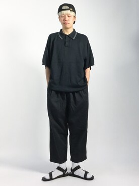 まっこいさん（メンズ・178cm）の夏コーディネート