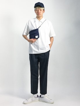 まっこいさん（メンズ・178cm）の夏コーディネート