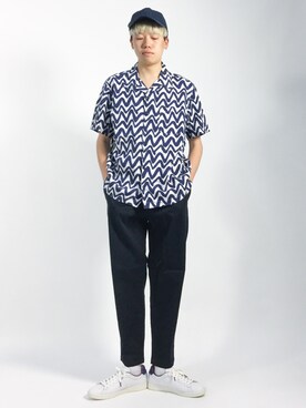 まっこいさん（メンズ・178cm）の夏コーディネート