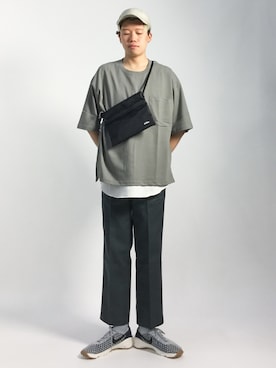 まっこいさん（メンズ・178cm）の夏コーディネート