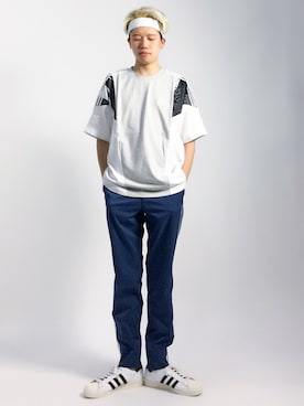 まっこいさん（メンズ・178cm）の夏コーディネート