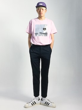 まっこいさん（メンズ・178cm）の夏コーディネート