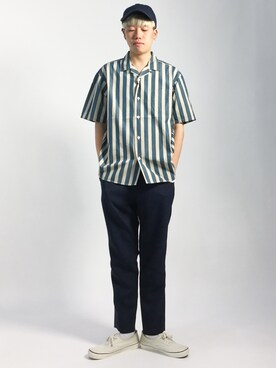 まっこいさん（メンズ・178cm）の夏コーディネート