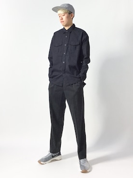 まっこいさん（メンズ・178cm）の夏コーディネート