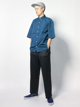 まっこいさん(メンズ・178cm)の夏コーディネート