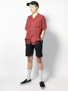 まっこいさん（メンズ・178cm）の夏コーディネート