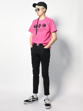 まっこいさん（メンズ・178cm）の夏コーディネート