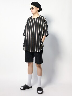 まっこいさん（メンズ・178cm）の夏コーディネート