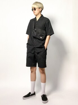 まっこいさん（メンズ・178cm）の夏コーディネート