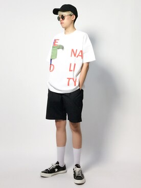 まっこいさん（メンズ・178cm）の夏コーディネート