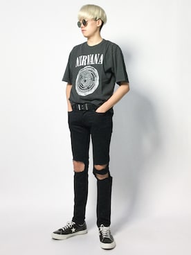 まっこいさん（メンズ・178cm）の夏コーディネート