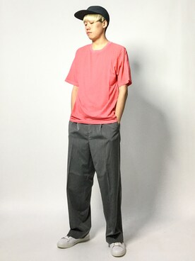 まっこいさん（メンズ・178cm）の夏コーディネート