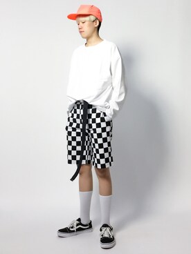 まっこいさん（メンズ・178cm）の夏コーディネート