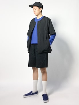 まっこいさん（メンズ・178cm）の夏コーディネート