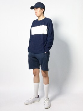 「シティーボーイ」｜まっこいさん（メンズ・178cm）の夏コーディネート