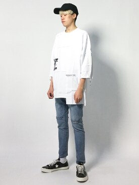 まっこいさん（メンズ・178cm）の夏コーディネート