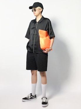 まっこいさん（メンズ・178cm）の夏コーディネート