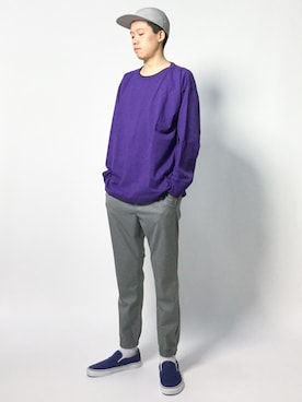 まっこいさん（メンズ・178cm）の夏コーディネート