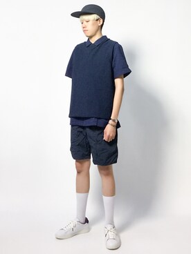 まっこいさん（メンズ・178cm）の夏コーディネート