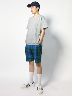 まっこいさん（メンズ・178cm）の夏コーディネート