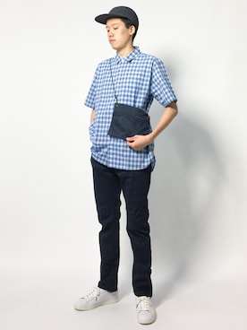 まっこいさん（メンズ・178cm）の夏コーディネート