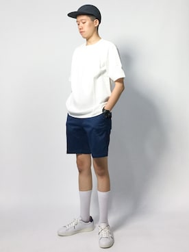 まっこいさん（メンズ・178cm）の夏コーディネート