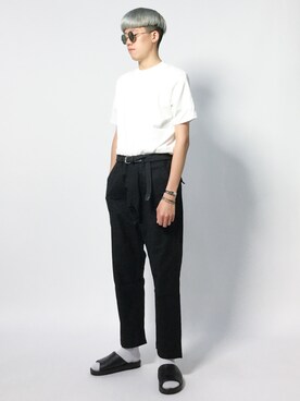 まっこいさん（メンズ・178cm）の夏コーディネート