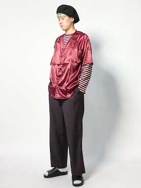 まっこいさん（メンズ・178cm）の夏コーディネート