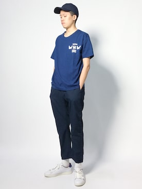 まっこいさん（メンズ・178cm）の夏コーディネート