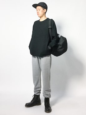 「URBAN RESEARCH Sonny Label（アーバンリサーチサニーレーベル）のアイテム（バッグ）」を使った、まっこいさん（メンズ・178cm）の夏コーディネート