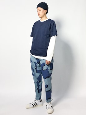 まっこいさん（メンズ・178cm）の夏コーディネート