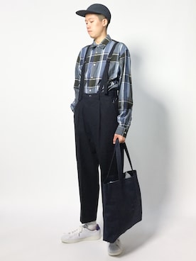 「Journal Standard TRISECT（トライセクト）のアイテム（パンツ）」を使った、まっこいさん（メンズ・178cm）の夏コーディネート