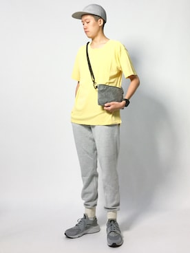 「TEAM COZY（チーム コージー）のアイテム」を使った、まっこいさん（メンズ・178cm）の夏コーディネート