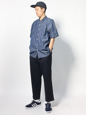 「Journal Standard TRISECT（トライセクト）のアイテム（パンツ）」を使った、まっこいさん（メンズ・178cm）の夏コーディネート