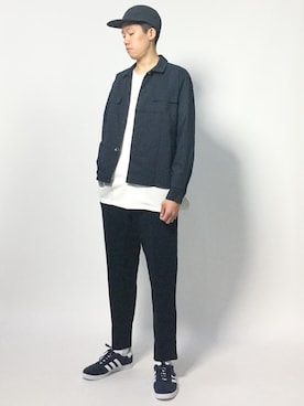 まっこいさん（メンズ・178cm）の夏コーディネート