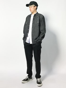 まっこいさん（メンズ・178cm）の夏コーディネート