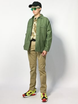 まっこいさん（メンズ・178cm）の秋コーディネート