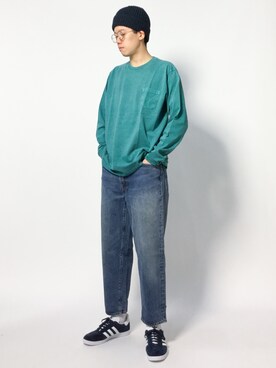 「Altered（オルタード）のアイテム」を使った、まっこいさん（メンズ・178cm）の秋コーディネート