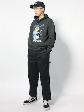 「MONKEY TIME（モンキータイム）のアイテム（その他パンツ）」を使った、まっこいさん（メンズ・178cm）の秋コーディネート