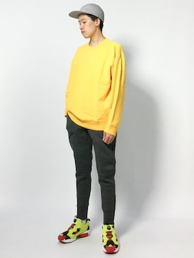 「TEAM COZY（チーム コージー）のアイテム」を使った、まっこいさん（メンズ・178cm）の秋コーディネート