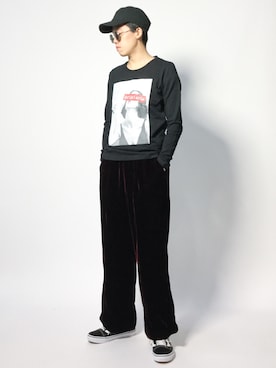 「jiggys shop（ジギーズショップ）のアイテム」を使った、まっこいさん（メンズ・178cm・20代）の秋コーディネート