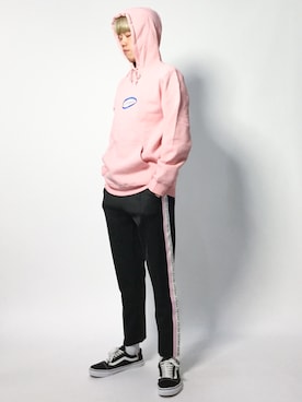 「MONKEY TIME（モンキータイム）のアイテム（その他パンツ）」を使った、まっこいさん（メンズ・178cm）の秋コーディネート