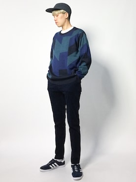 まっこいさん（メンズ・178cm）の秋コーディネート