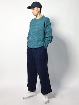 まっこいさん（メンズ・178cm）の秋コーディネート