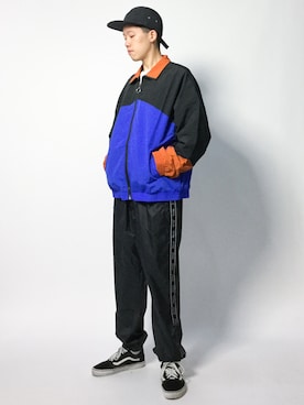 「CASPER JOHN AIVER（キャスパージョンアイバー）のアイテム（ジャケット/アウター）」を使った、まっこいさん（メンズ・178cm）の秋コーディネート