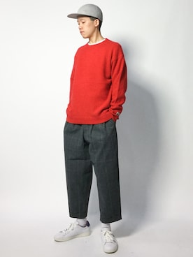 まっこいさん（メンズ・178cm）の秋コーディネート