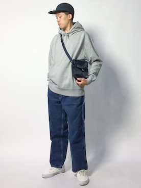 「SILVER TAB（シルバータブ）のアイテム」を使った、まっこいさん（メンズ・178cm）の秋コーディネート