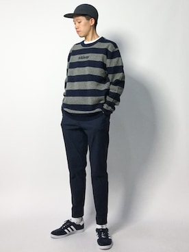 まっこいさん（メンズ・178cm）の秋コーディネート